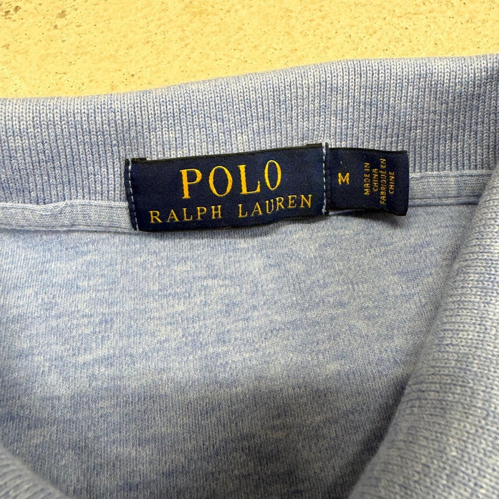 Polo Ralph Lauren Mens Short Sleeve Classic Fit Polo Shirt‎ Blue Size M - Picture 4 of 9
